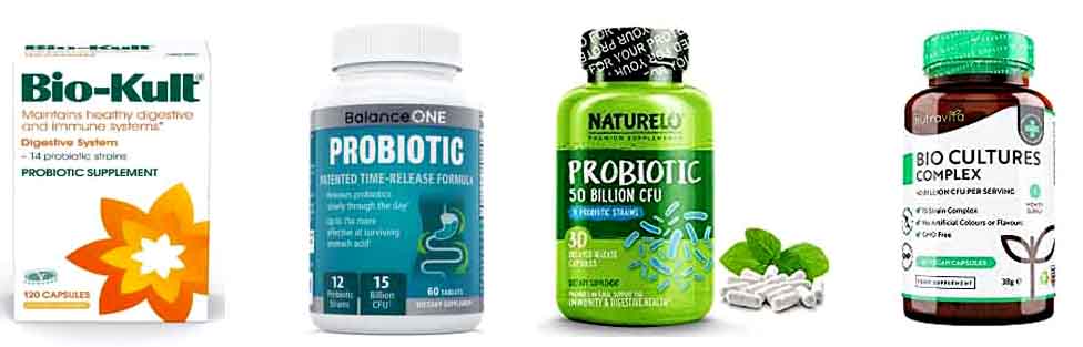 list of some best probiotics UK brands